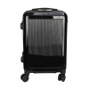 Travello Royal Zipper Luggage 20" Black