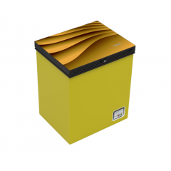 VSN GD Chest Freezer RE-150L Lemon Yellow