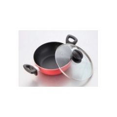 TPR NS Glamour Karai With Lid (Red)- 28cm