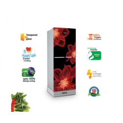 VSN GD Refrigerator RE-150L Dahlia Red -TM