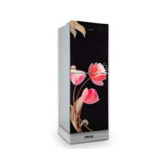 VSN GD Refrigerator RE-185L Pink Tulip Black-BM