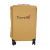 Travello Royal Zipper Luggage 20" Black