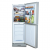 VSN GD Refrigerator RE-238L Red Rose Flower-BM