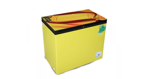 VSN GD Chest Freezer RE-350L Orange Ribbon